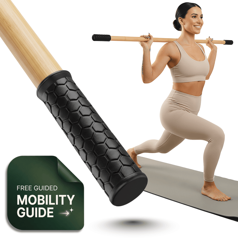 5ft Bamboo Stretching Stick - Natural